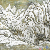 周青 12《原乡山水系列1-12-1》布面油画 1989年1