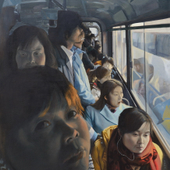 檀梓栋 《冬日阳光》 130x150cm 2007年 油画