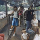 檀梓栋 《微风》110× 90cm 2006年 油画