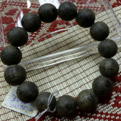 汪富英 越南极品重油脂奇楠种珠子  规格1.45cm 重21.9克