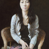 石晓伟 《肖像-1》60x90cm2012年5月