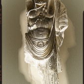 傅文俊 《国宝·菩萨的躯干 公元5世纪巴基斯坦》（National Treasure, Torso of a Bodhisattva,  AD 5th century, Pakistan） 观念摄影 80 x 100cm 2014