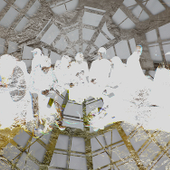 傅文俊 《穹顶之下》 观念摄影 140x175cm 2014-2015