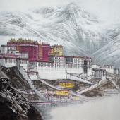 沈福馨 天上西藏系列组画·圣域 