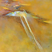 金锐 2005－5－26号（油画，138×138cm，2005年）