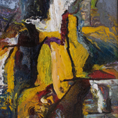 金锐 2006－4－8号（油画，50×61cm，2006年作）