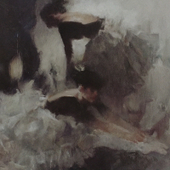 贝家骧 芭蕾系列之二 贝家骧 2015 布面油画 46x38