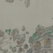 李月林 世界文化遗产—宝顶山大观图 · 局部二十二.jpg