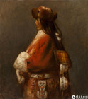 青海湖边的藏族姑娘^_^Tibetan Girl by Qinghai Lake