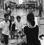 王作均 《葡萄牙首都街景》2017年